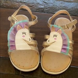 🌺 SALE 🌺 Cat & Jack Little Girls Unicorn Sandals